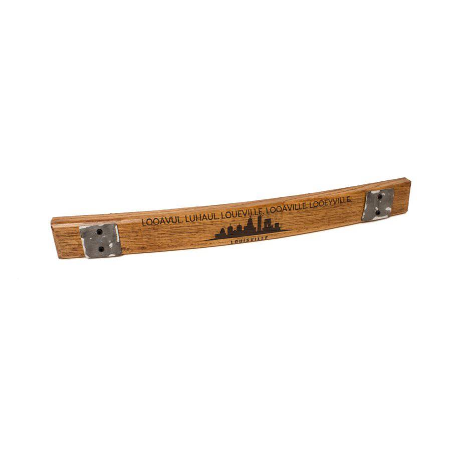 Louisville Pronunciation Barrel Stave - A Taste of Kentucky