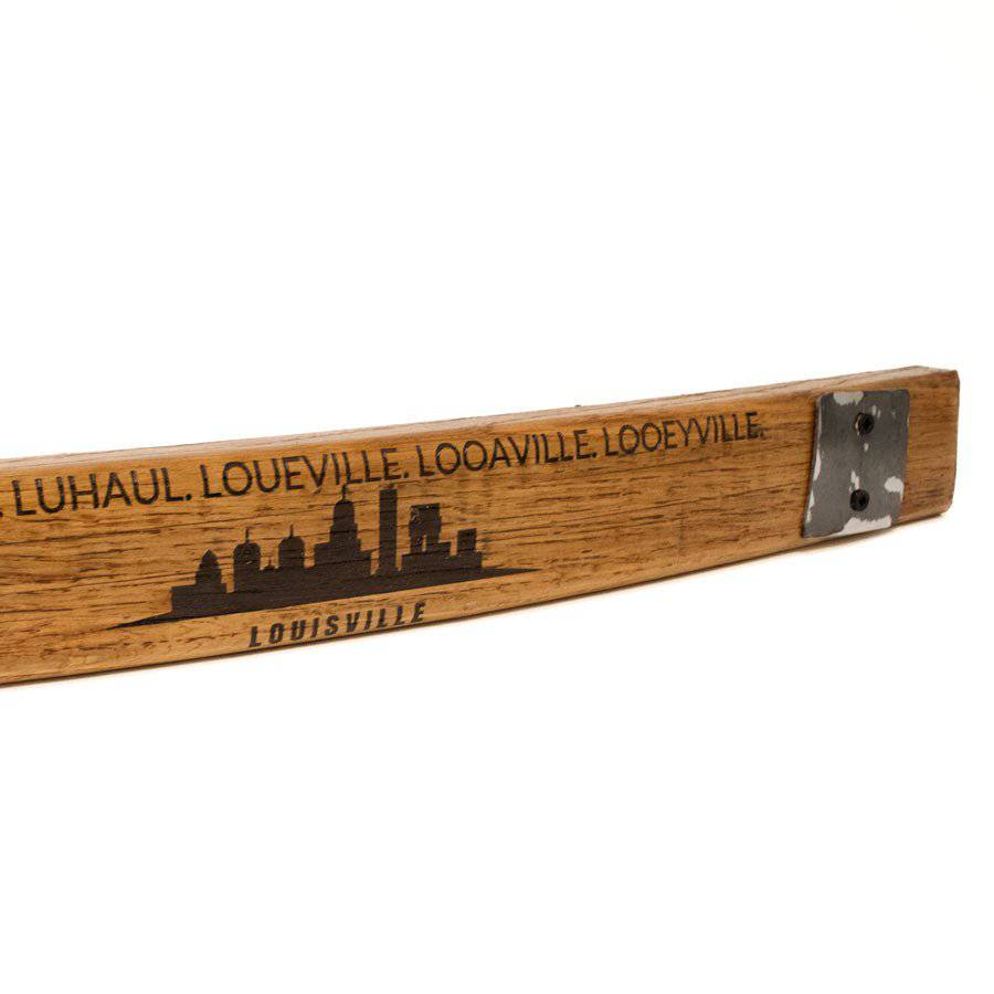 Louisville Pronunciation Barrel Stave - A Taste of Kentucky