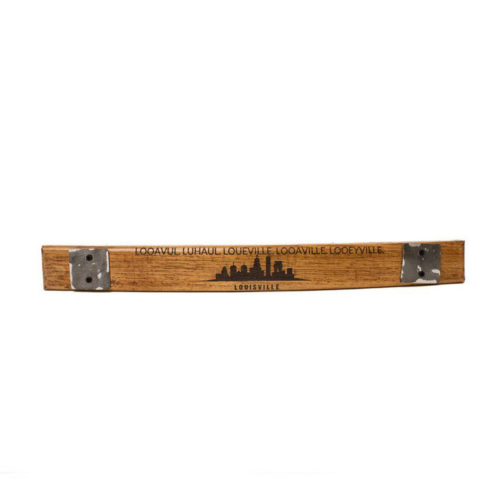 Louisville Pronunciation Barrel Stave - A Taste of Kentucky