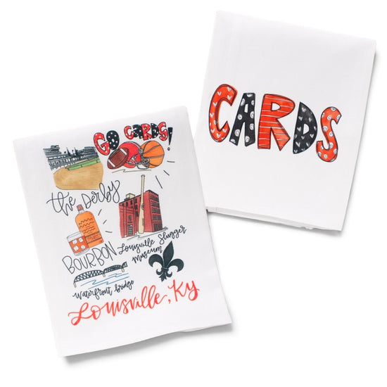 Louisville Tea Towels | Kentucky-Themed Kitchen Towels — CARDS & Louisville Icons - A Taste of Kentucky