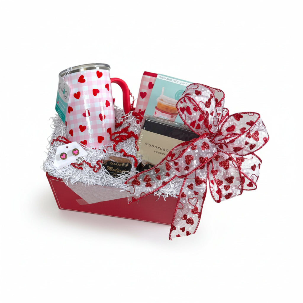 Love & Luxe Valentine's Gift Basket - A Taste of Kentucky