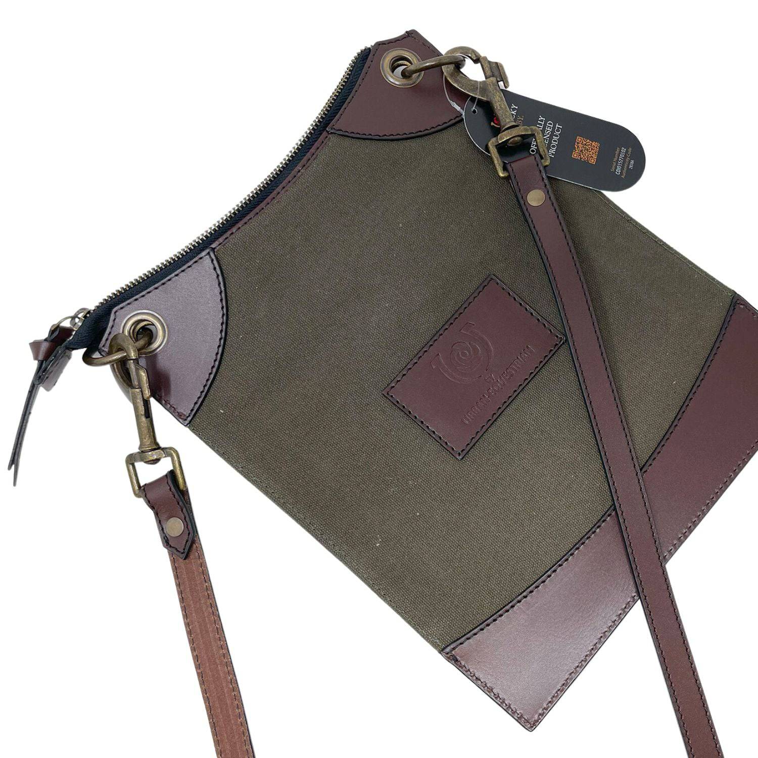 Military Green Churchill Downs Crossbody - A Taste of Kentucky