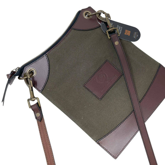 Military Green Churchill Downs Crossbody - A Taste of Kentucky