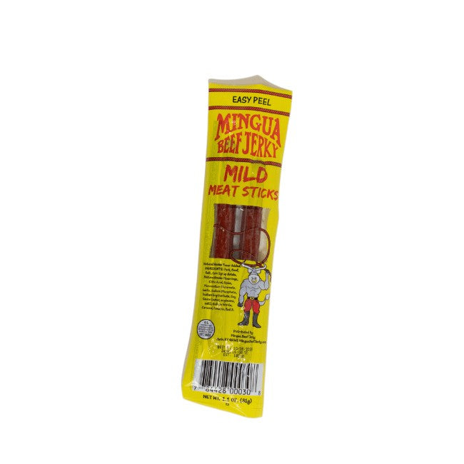 Mingua Meat Sticks – Teriyaki and Mild Options, 2-Stick Sleeve - A Taste of Kentucky