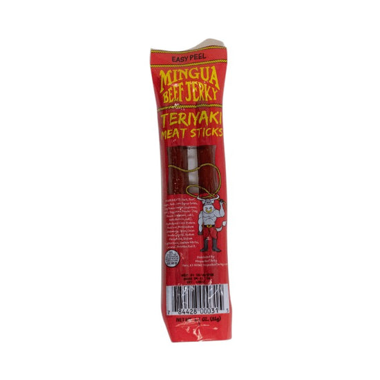 Mingua Meat Sticks – Teriyaki and Mild Options, 2-Stick Sleeve - A Taste of Kentucky