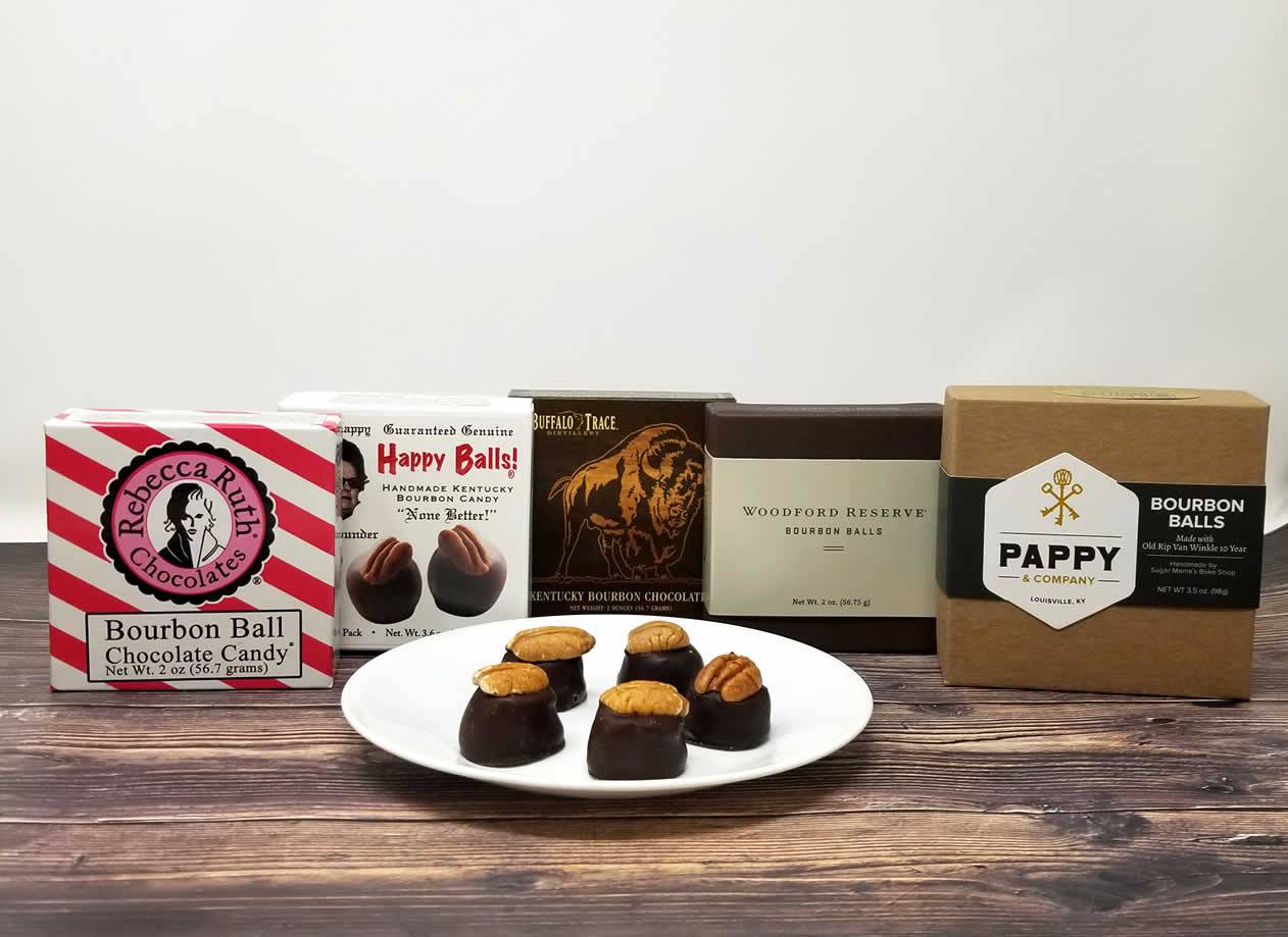 Mini Bourbon Ball Flight - A Taste of Kentucky