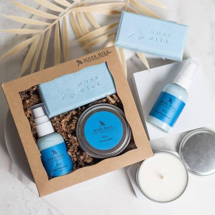 Moss Hill Spa Gift Set – Handmade Soap, Soy Candle, and Bath Lotion - A Taste of Kentucky