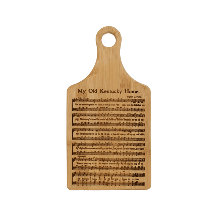My Old Kentucky Home Bamboo Cutting Board - A Taste of Kentucky