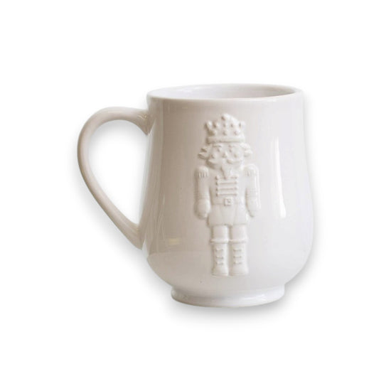 Royal Nutcracker Embossed Coffee Mug