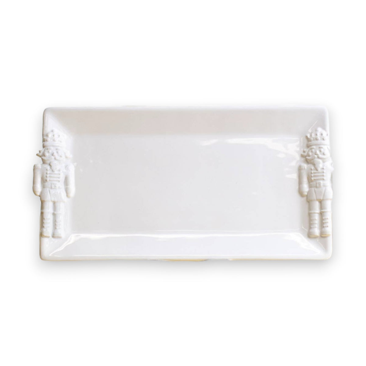 Royal Nutcracker Embossed Rectangle Platter
