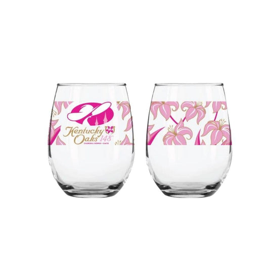 2022 Official 148th Kentucky Oaks Glass
