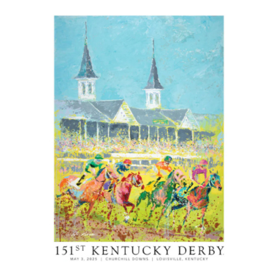Kentucky Derby 151 "Art of the Derby" Poster by Tyler Robertson - Signed & Numbered - A Taste of Kentucky