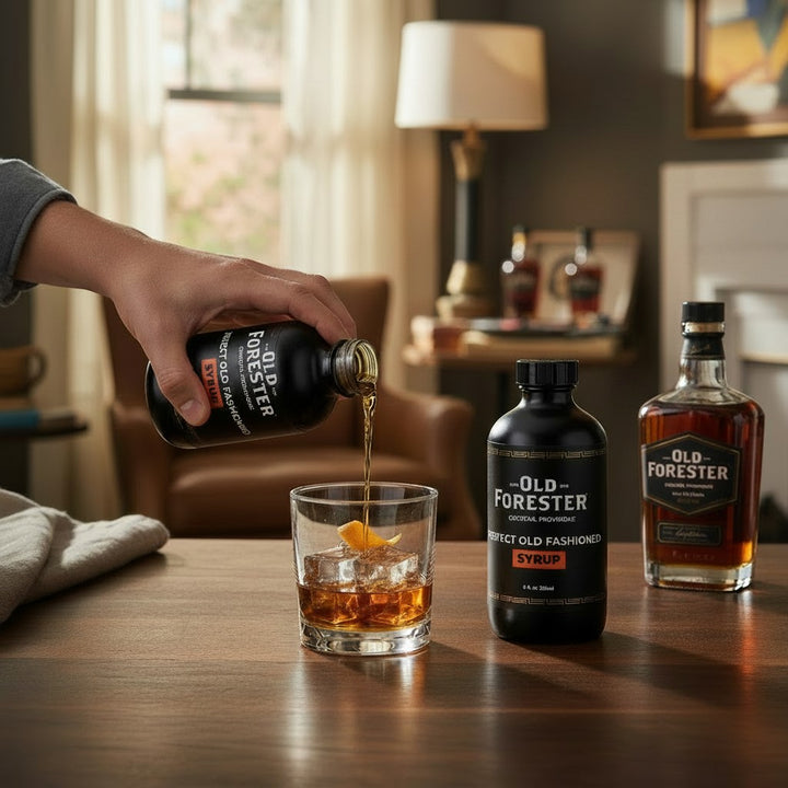 Classic Old Fashioned cocktail made with Old Forester® Perfect Old Fashioned Syrup