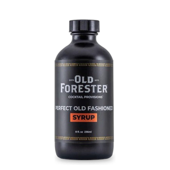 Old Forester® Perfect Old Fashioned Syrup 8 oz bottle shown from the front