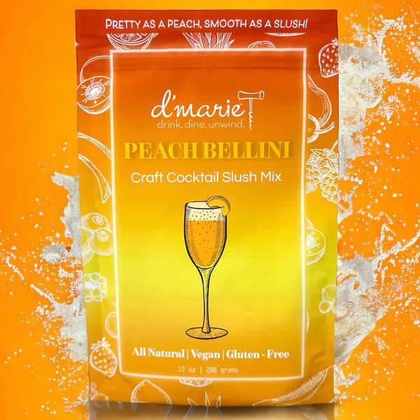 Peach Bellini Cocktail Slush Mix - A Taste of Kentucky