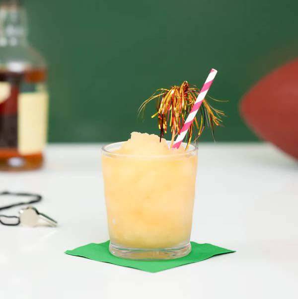 Peach Bourbon Smackdown Cocktail Slush - Game Day Cocktail - A Taste of Kentucky