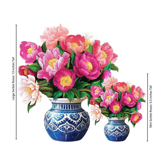 Peony Paradise Paper Flower Bouquet - A Taste of Kentucky
