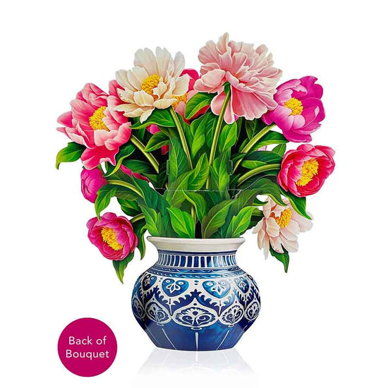 Peony Paradise Paper Flower Bouquet - A Taste of Kentucky