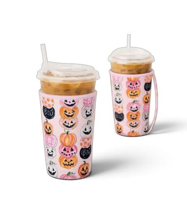 Swig Life Pumpkin Stacks Collection | Insulated Mega Mug 40oz, Travel Mug 22oz, Party Cup Sipper 14oz, or Iced Cup Coolie