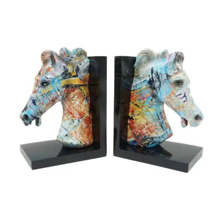 Resin Horse Book End Set - A Taste of Kentucky