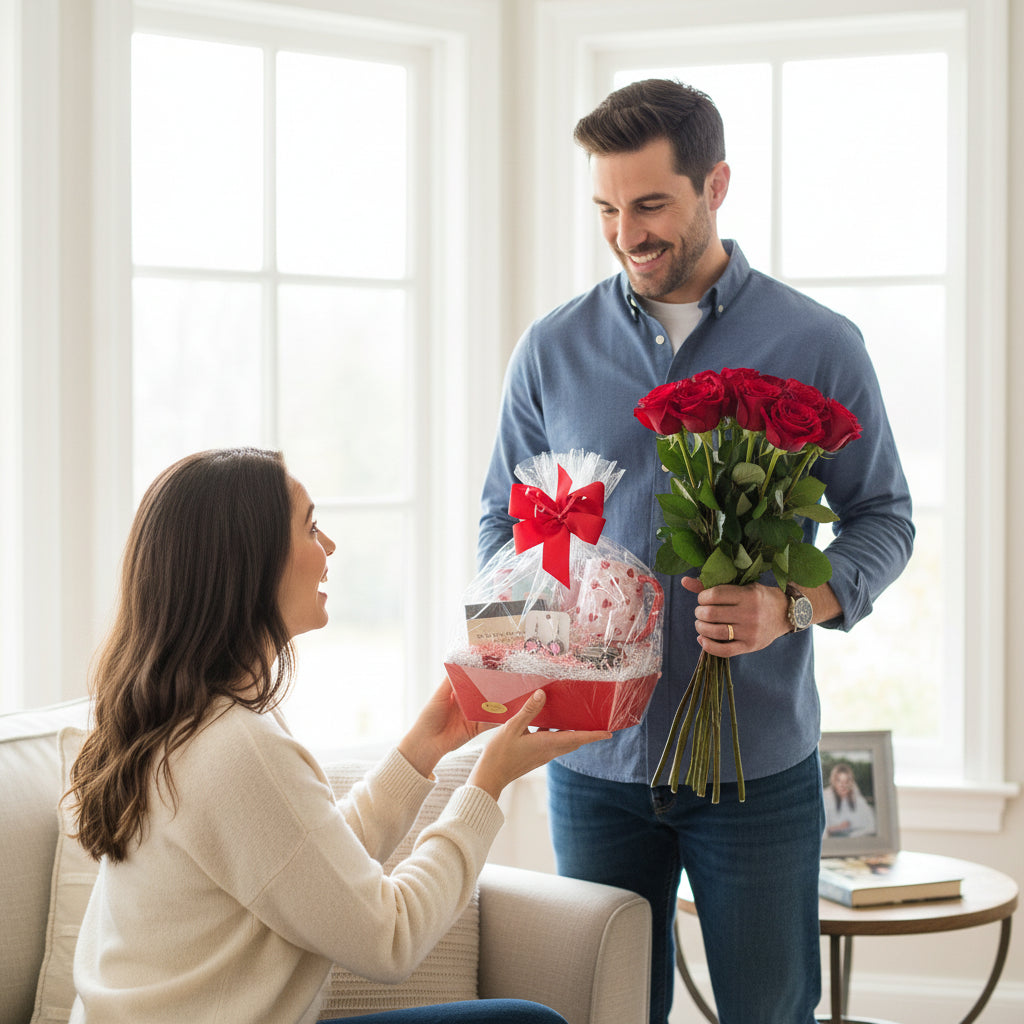 Love & Luxe Valentine's Gift Basket - A Taste of Kentucky