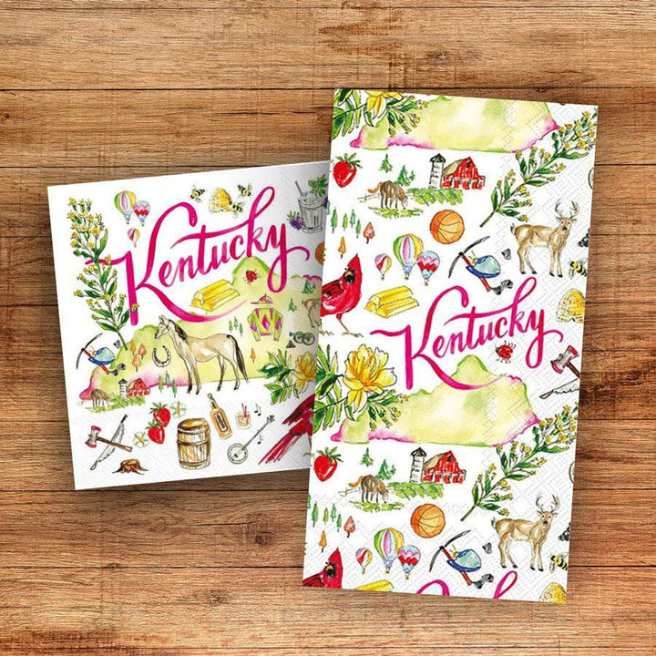 Rosanne Beck Kentucky Napkins - A Taste of Kentucky