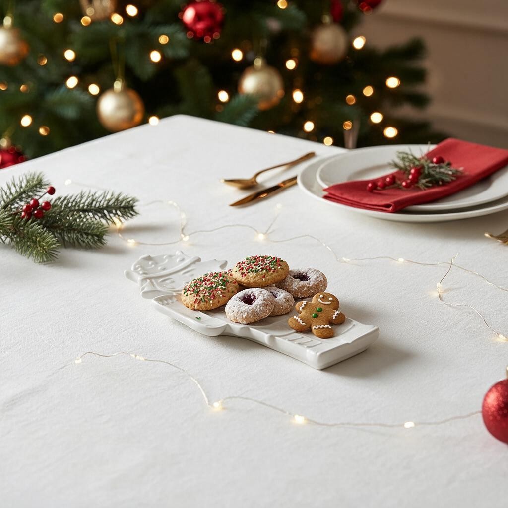 Royal Nutcracker Shaped Platter | Festive Christmas Serving Platter - A Taste of Kentucky