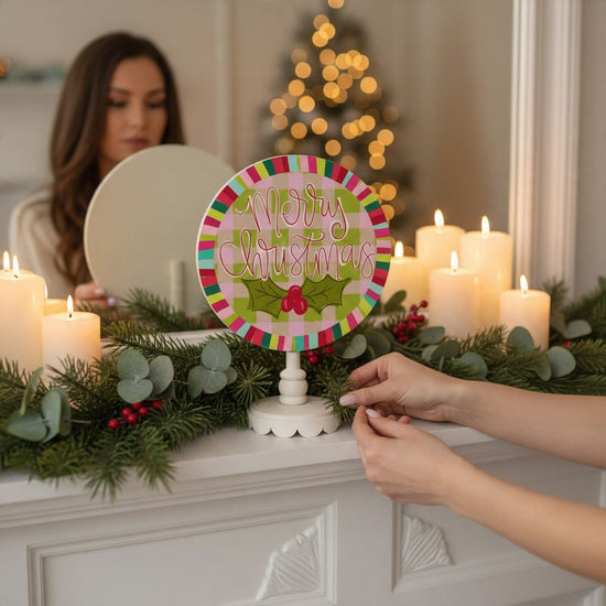 Interchangeable Decorative Sign Topper – 12" Seasonal & Holiday Designs (Base Sold Separately) - A Taste of Kentucky