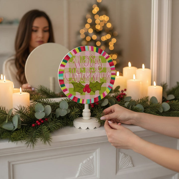 Interchangeable Decorative Sign Topper – 12" Seasonal & Holiday Designs (Base Sold Separately) - A Taste of Kentucky