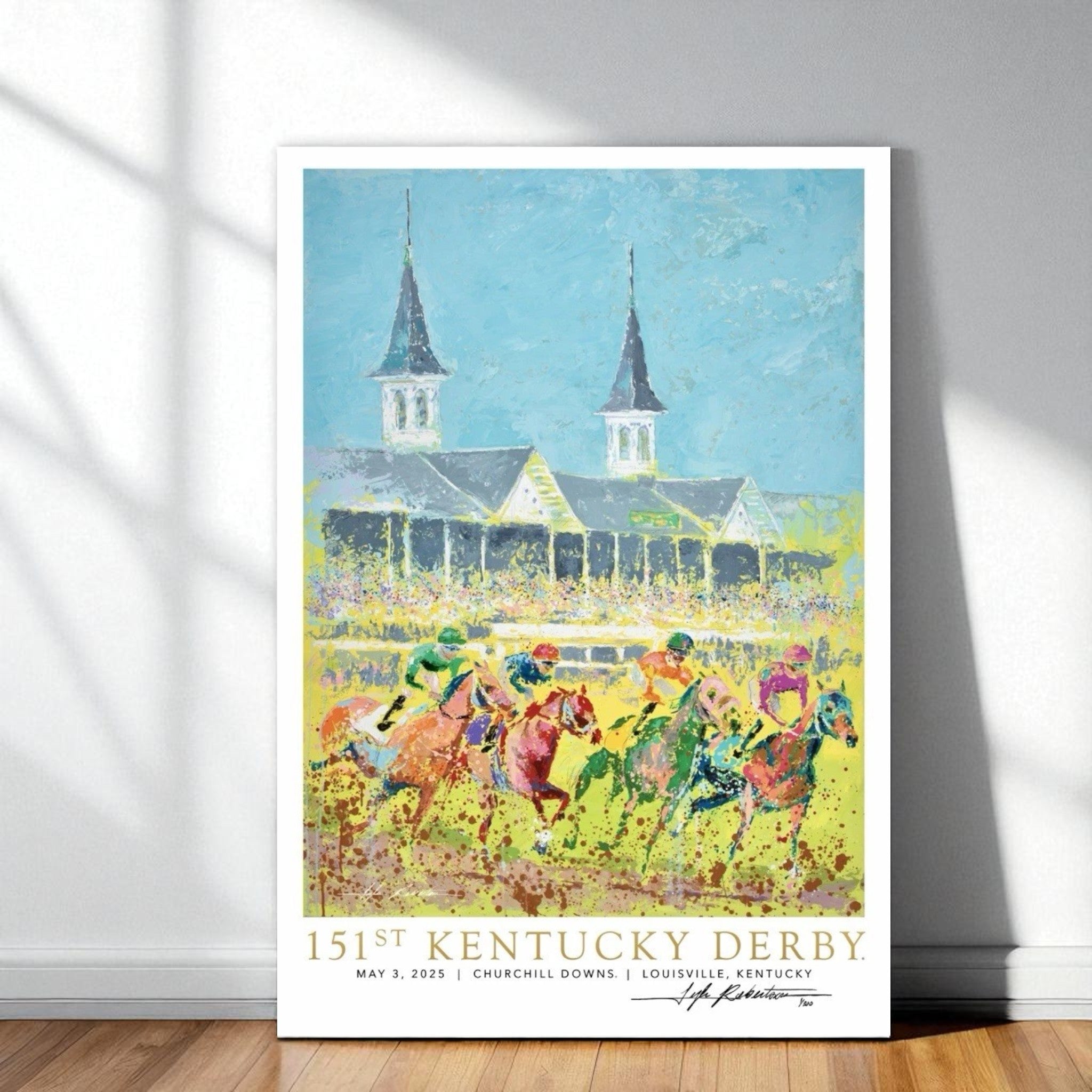 Kentucky Derby 151 "Art of the Derby" Poster by Tyler Robertson - Signed & Numbered - A Taste of Kentucky