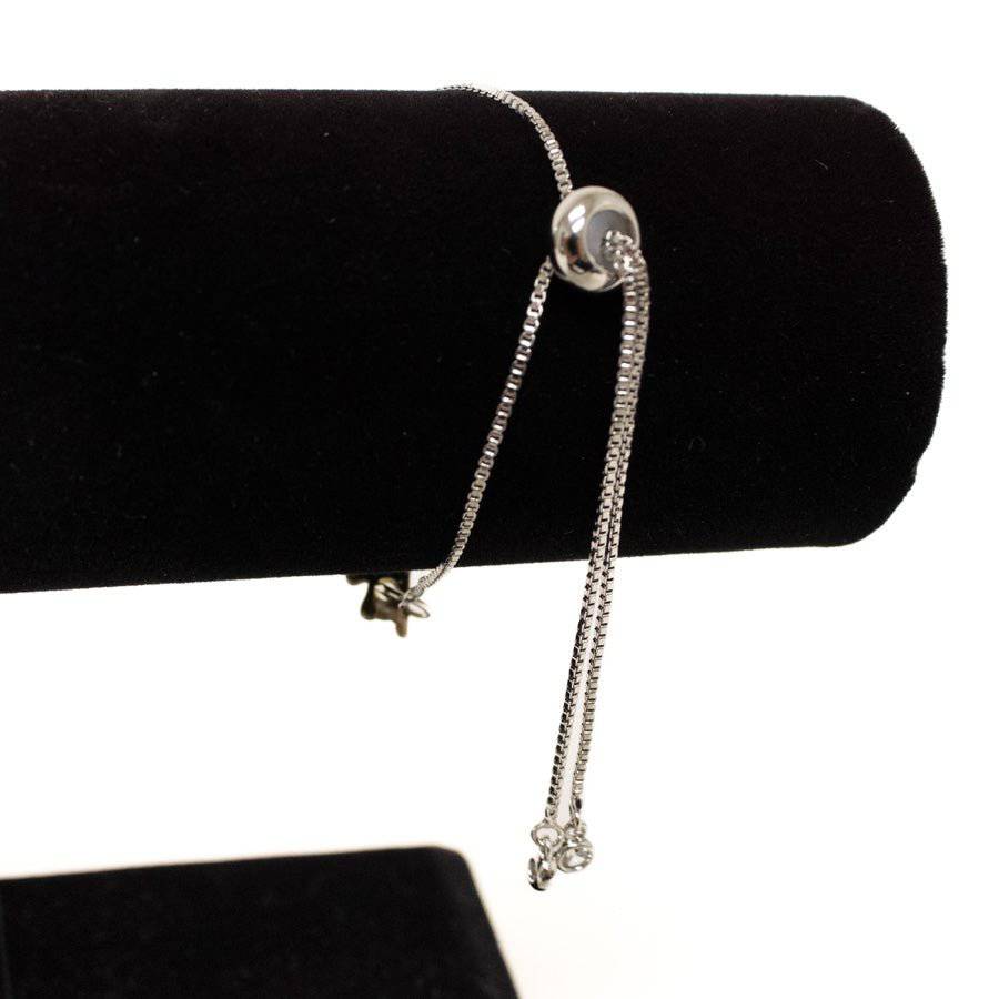 Silver Kentucky Shape Adjustable Bracelet - A Taste of Kentucky