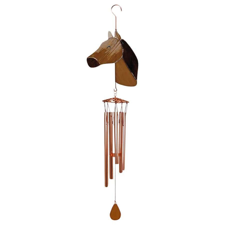 Stained Glass Horse Windchime - A Taste of Kentucky