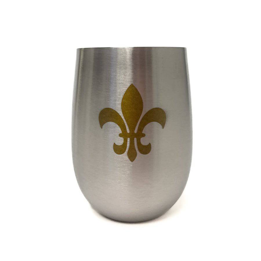 Stainless Steel Stemless Wine Glass - A Taste of Kentucky