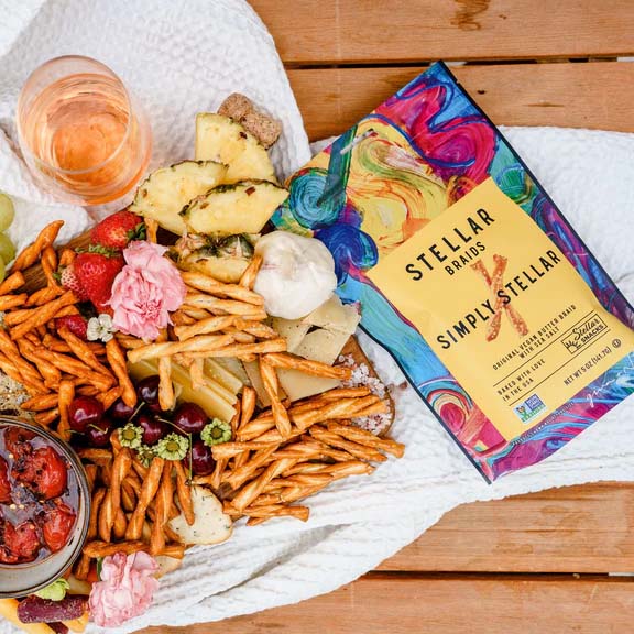 Stellar Snacks Pretzels – 5 oz or 12 oz Bags (5 Assorted Flavors) - A Taste of Kentucky