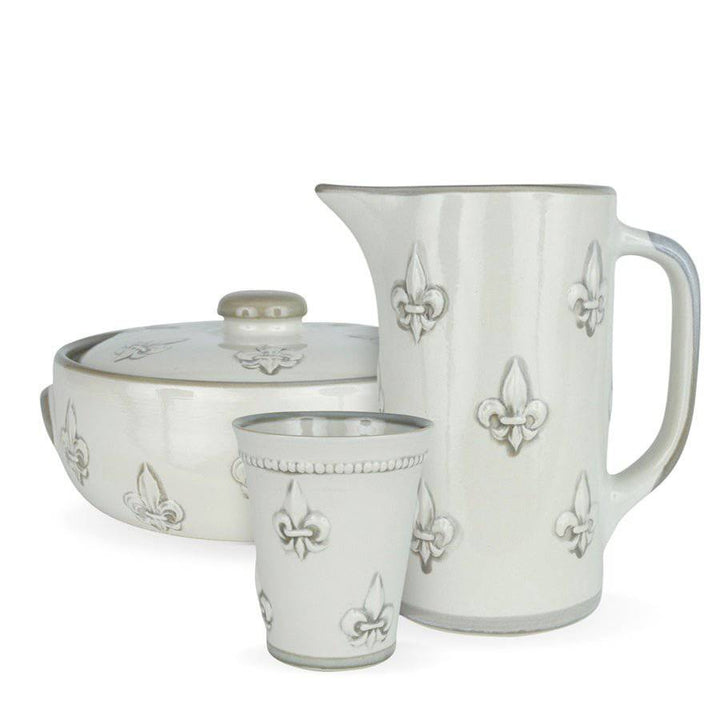 Stoneware & Co - Embossed Fleur de Lis - A Taste of Kentucky