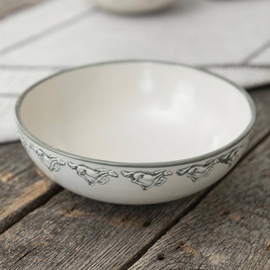Stoneware & Co - Embossed Running Horse - A Taste of Kentucky