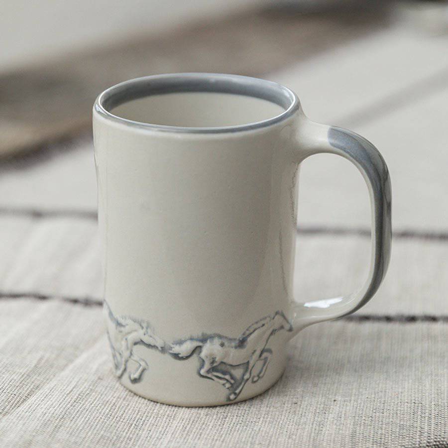 Stoneware & Co - Embossed Running Horse - A Taste of Kentucky