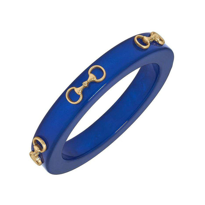 Sutton Horsebit Resin Bangle - A Taste of Kentucky