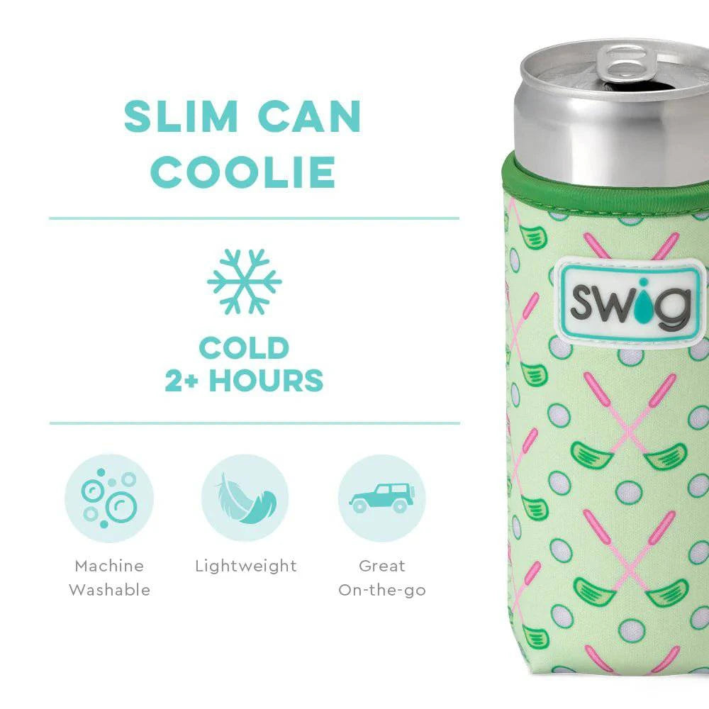 Swig Tee Time Slim Can Coolie - A Taste of Kentucky