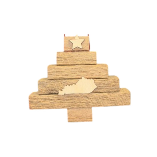 Kentucky Christmas Tree Ornament
