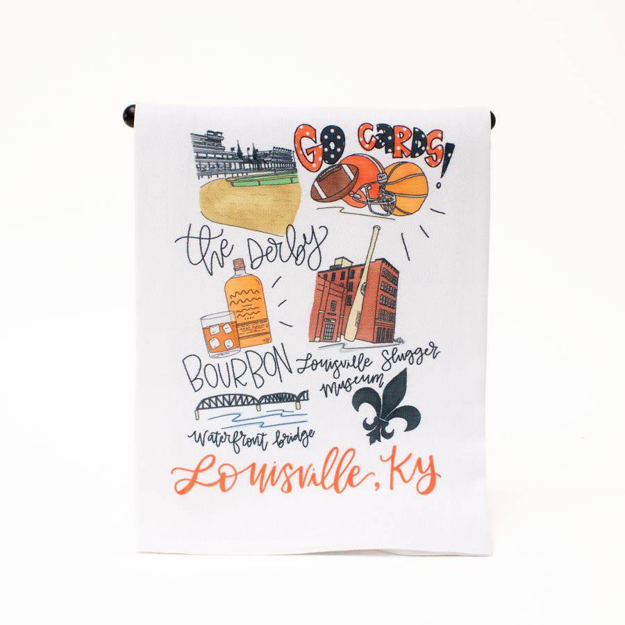 Tea Towels - Doodles by Rebekah - A Taste of Kentucky