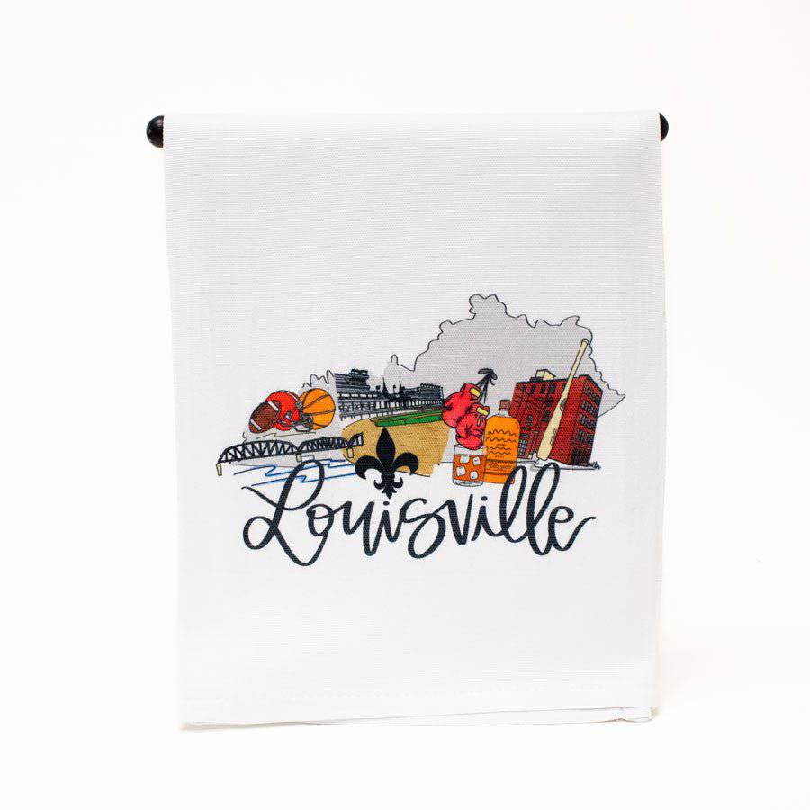 Tea Towels - Doodles by Rebekah - A Taste of Kentucky