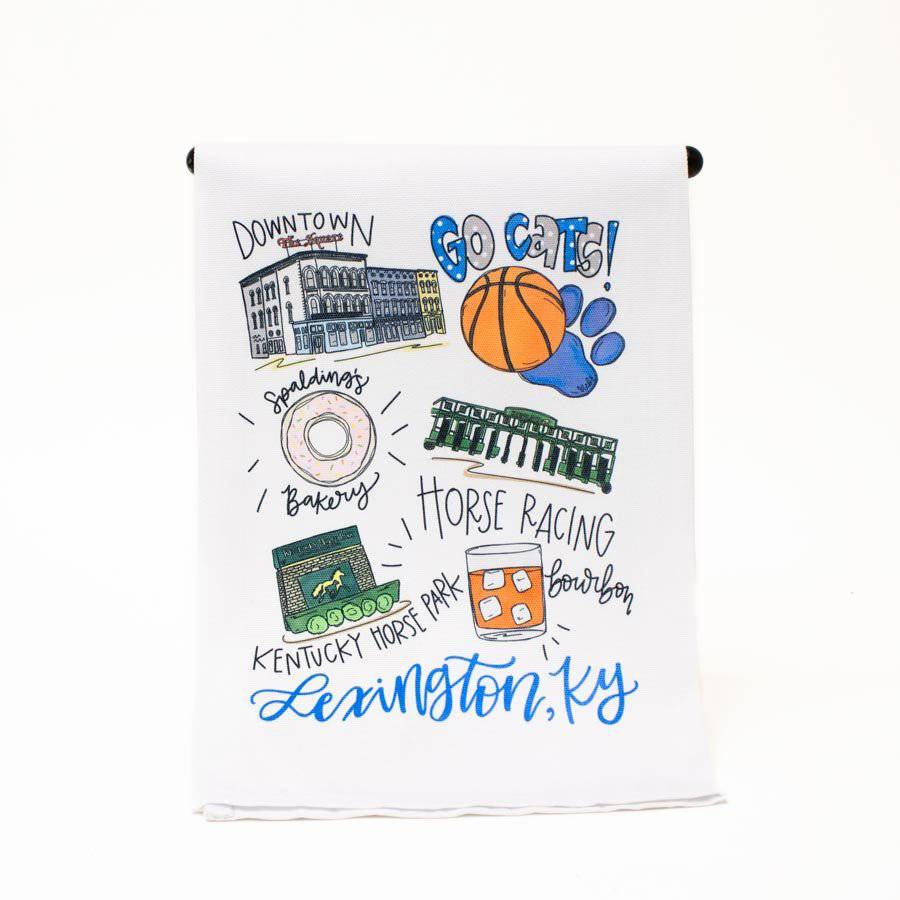 Tea Towels - Doodles by Rebekah - A Taste of Kentucky