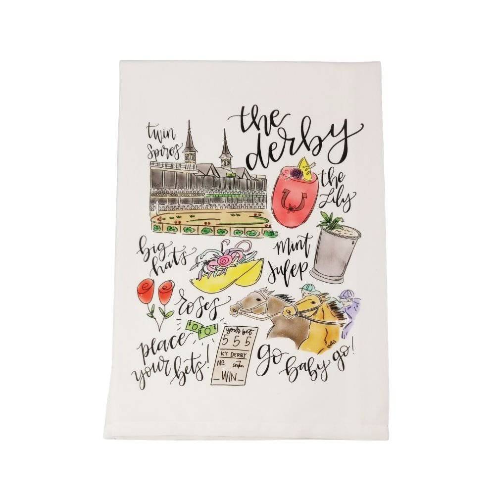 The Derby Tea Towel - A Taste of Kentucky