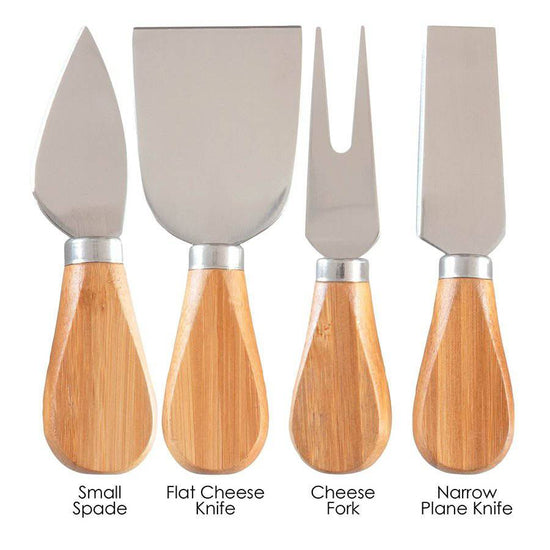 Totally Bamboo 4 Piece Cheese Tool Set - A Taste of Kentucky