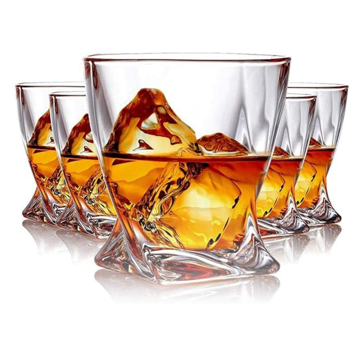 Twisted Crystal Old Fashioned Whiskey Glass - A Taste of Kentucky