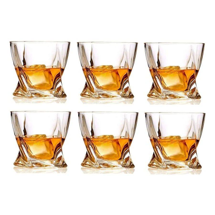 Twisted Crystal Old Fashioned Whiskey Glass - A Taste of Kentucky