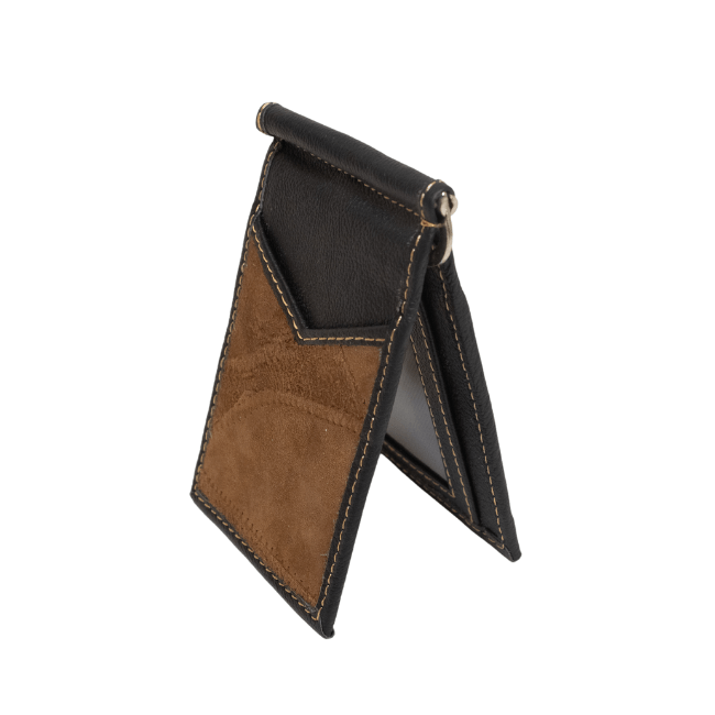 Upcycled Leather Wallet - A Taste of Kentucky
