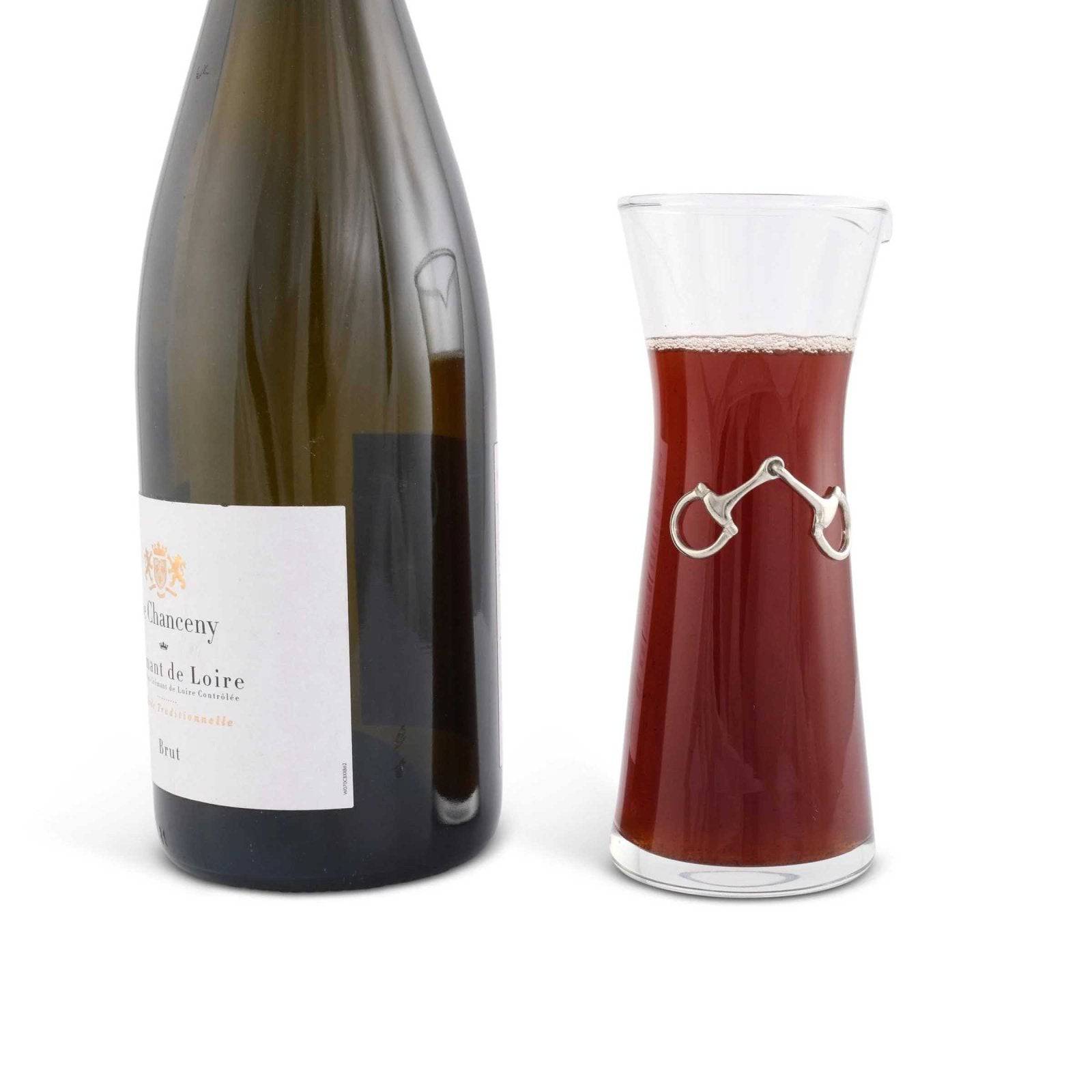 Vagabond House Equestrian Bit Wine Carafe - A Taste of Kentucky