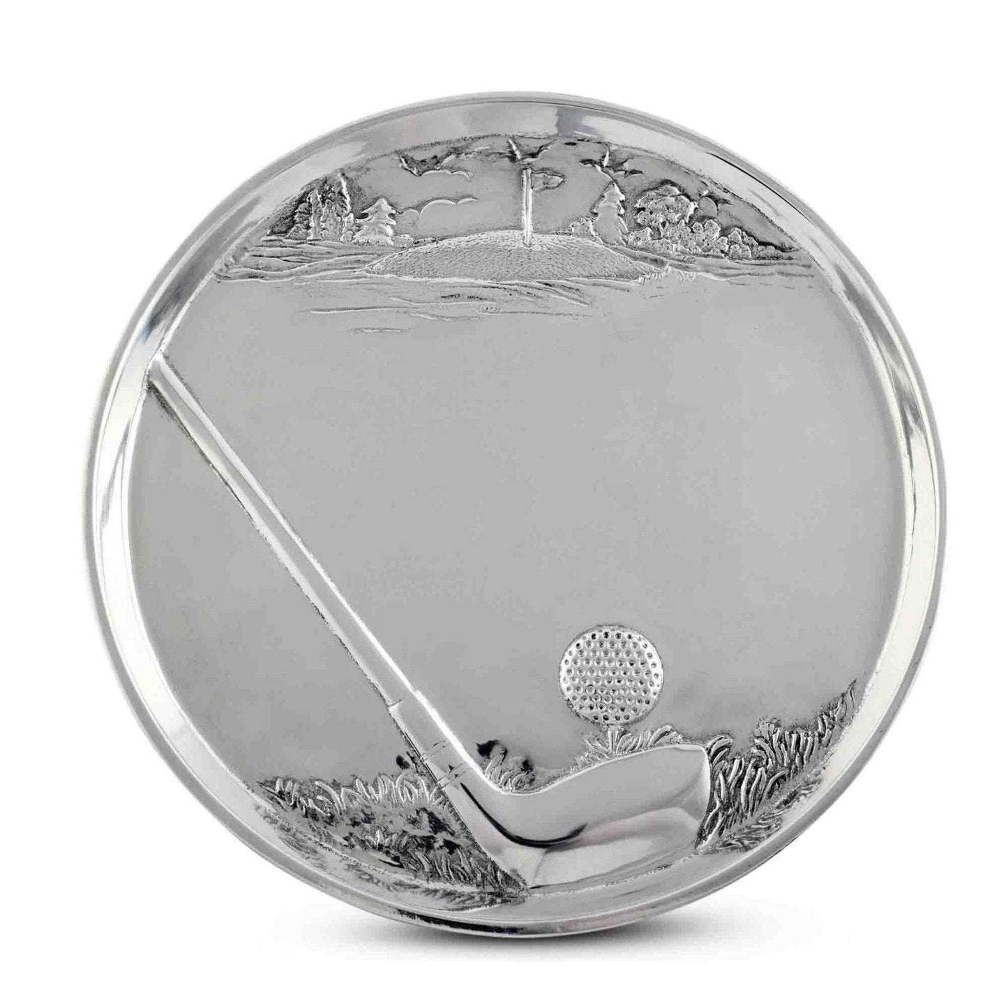 Vagabond House Round Golf Serving Tray - A Taste of Kentucky